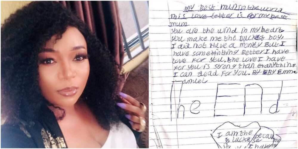 Nigerian mum receives love notes and money from her kids ahead of Valentine’s Day