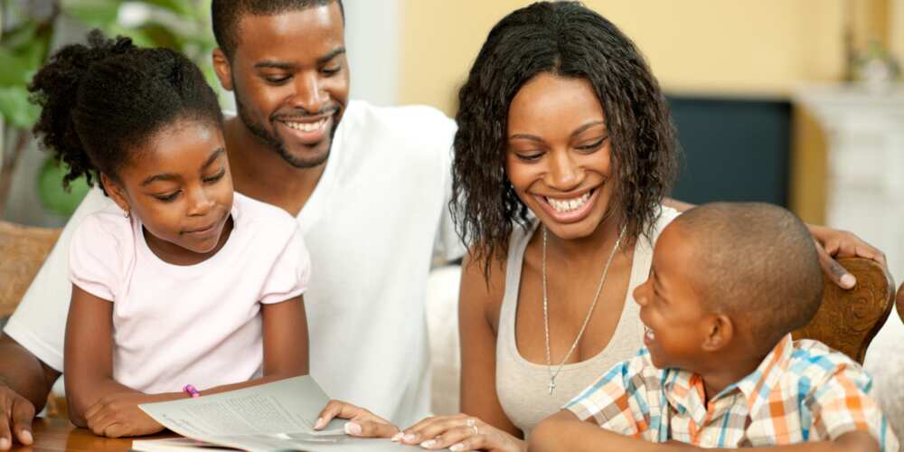 Black family Black family