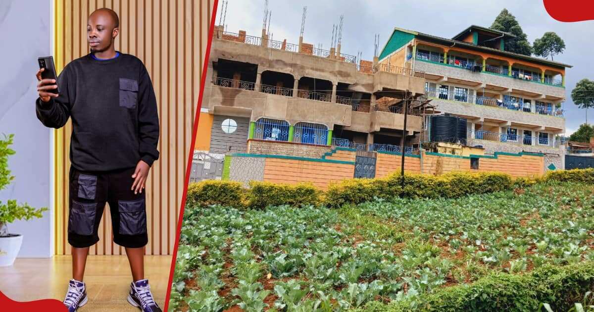 Young man uses N214m to build mansion in his village, puts some rooms for rent