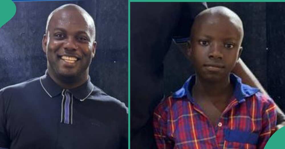 Nigerian man boosts boy's educational dreams.