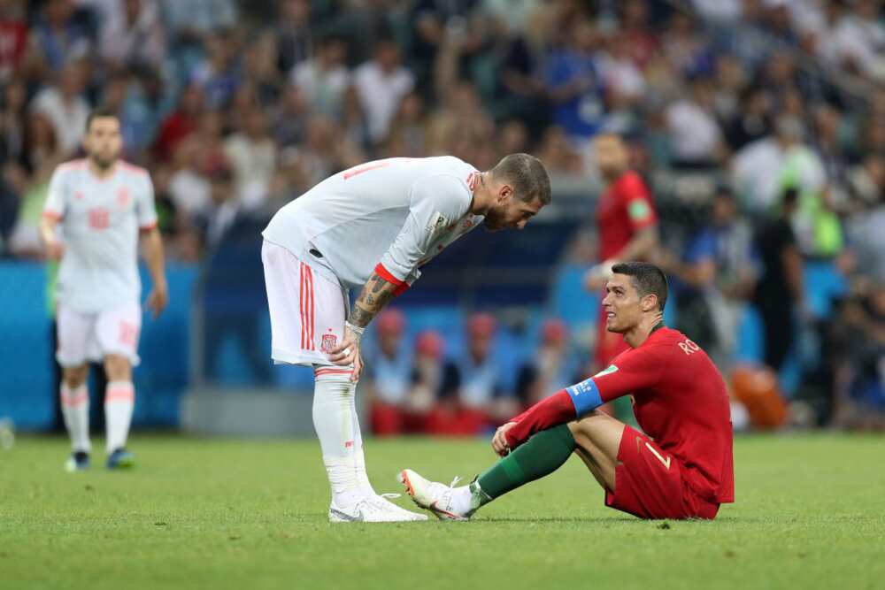 Cristiano Ronaldo and Ramos yet to speak with each other since 2018