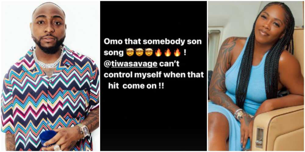 Davido, Tiwa Savage