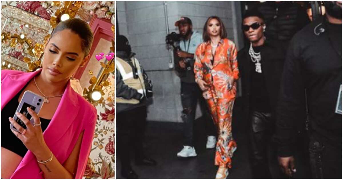 Wizkid's baby mama Jada causes pregnancy stir with new photo, fans claim she is expecting singer's 2nd child