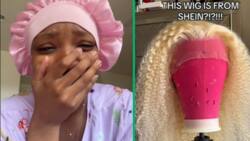 Woman unboxes blonde wig from Shein, drops plug: Quality has followers going gaga