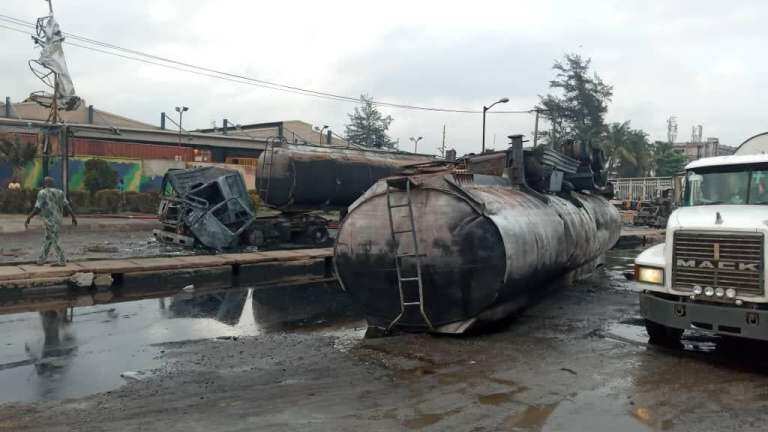 Mile-2 tanker explosion: 4 vehicles burnt in inferno
