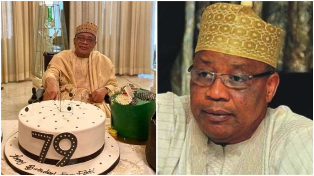 Ibrahim Babangida's daughter celebrates him with sweet words on 79th birthday