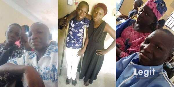 Clemency Bunu: Young man who lost his legs to accident that claimed his mum seeks help o return to school