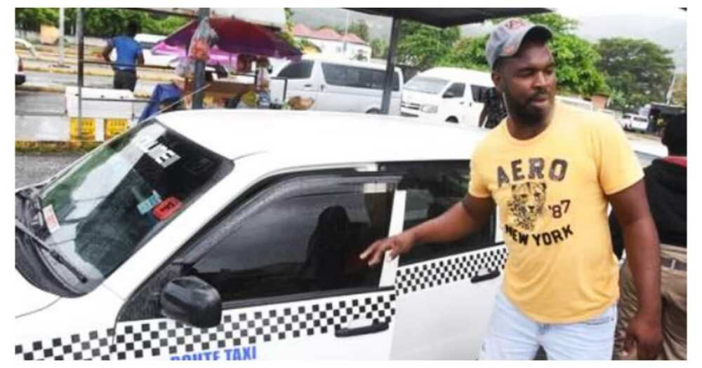Taxi driver, Jamaica, Dudley Dudus Taxi driver, Jamaica, Dudley Dudus