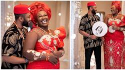 She wanted to honour her husband: Designer behind Warri Pikin's anniversary look shares details
