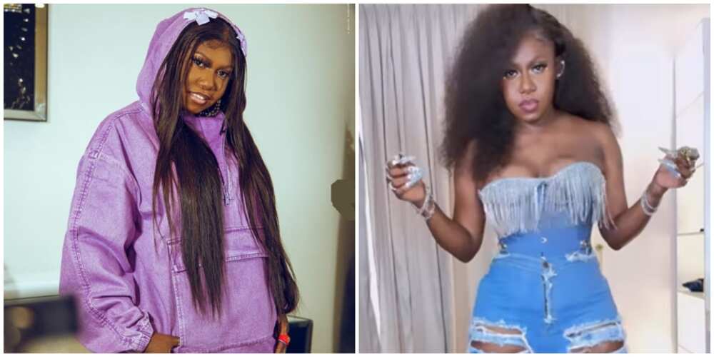 Niniola’s Trend Ahead Video Showcases Slimmed-Down Silhouette and Denim on Denim Pattern Niniola’s Trend Ahead Video Showcases Slimmed-Down Silhouette and Denim on Denim Pattern