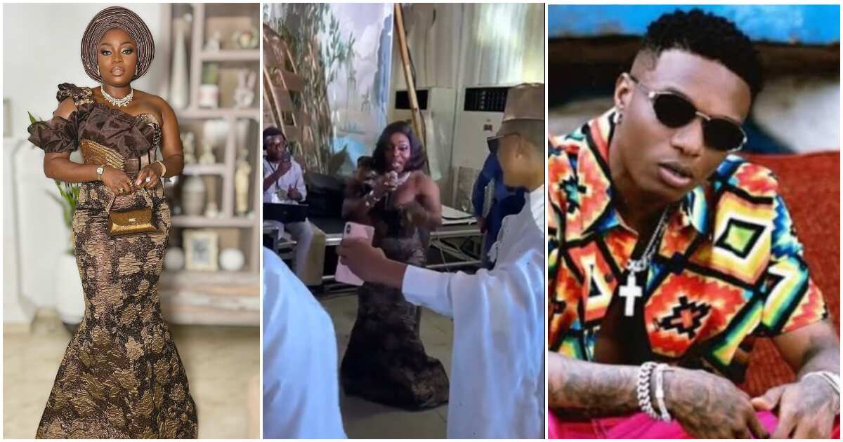 Watch old video of Bisola performing Wizkid's 'Scatter The Floor' like a pro at a wedding, many react