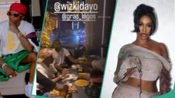 “She has reported Davido”: Video trends as Wizkid and Tiwa Savage go on dinner date, fans react