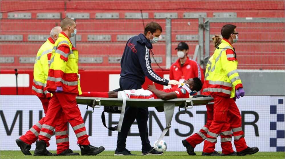 Taiwo Awoniyi: German club Mainz confirm Nigerian star is recovering at hospital