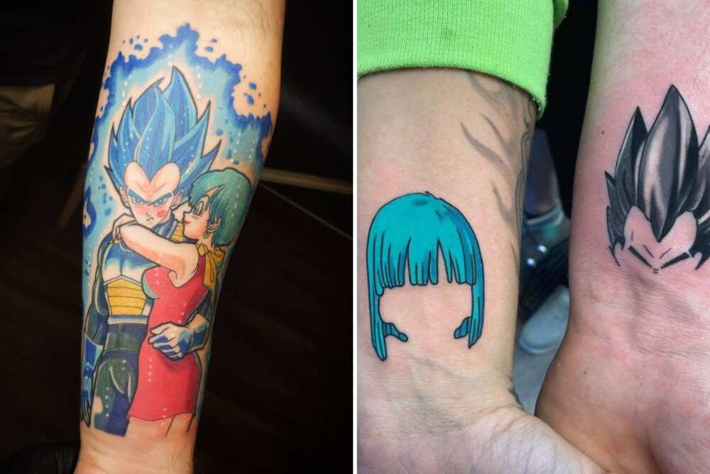 Anime tattoos