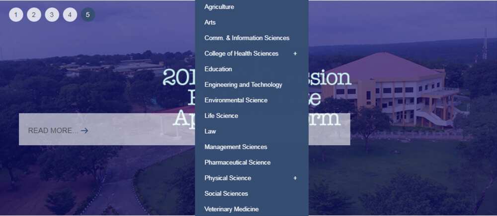 University of Ilorin courses