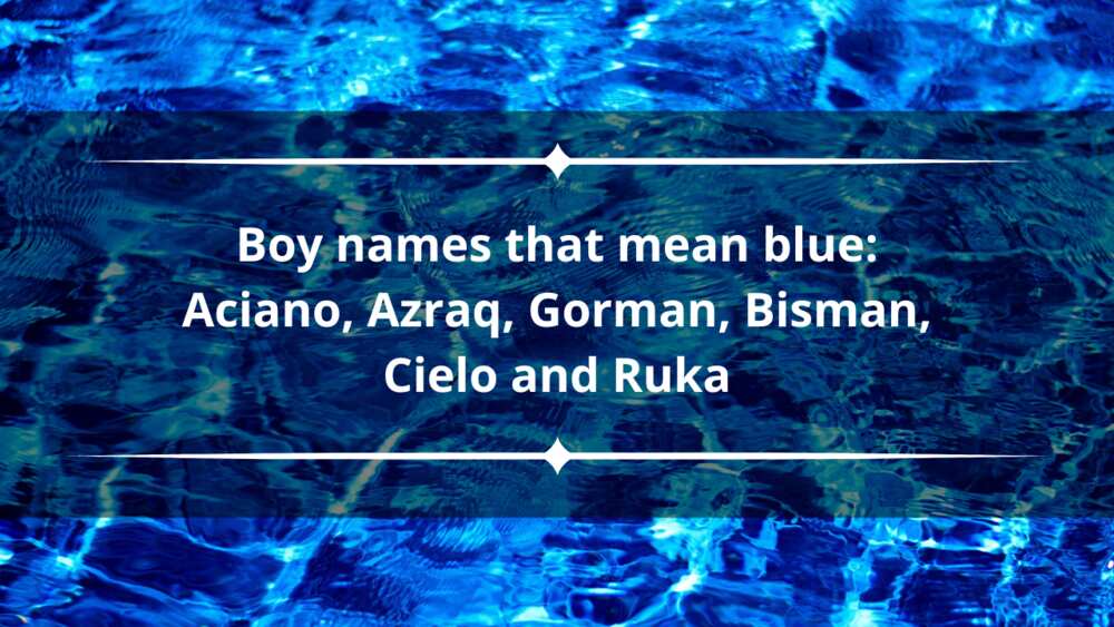 Is blue a boy's name?