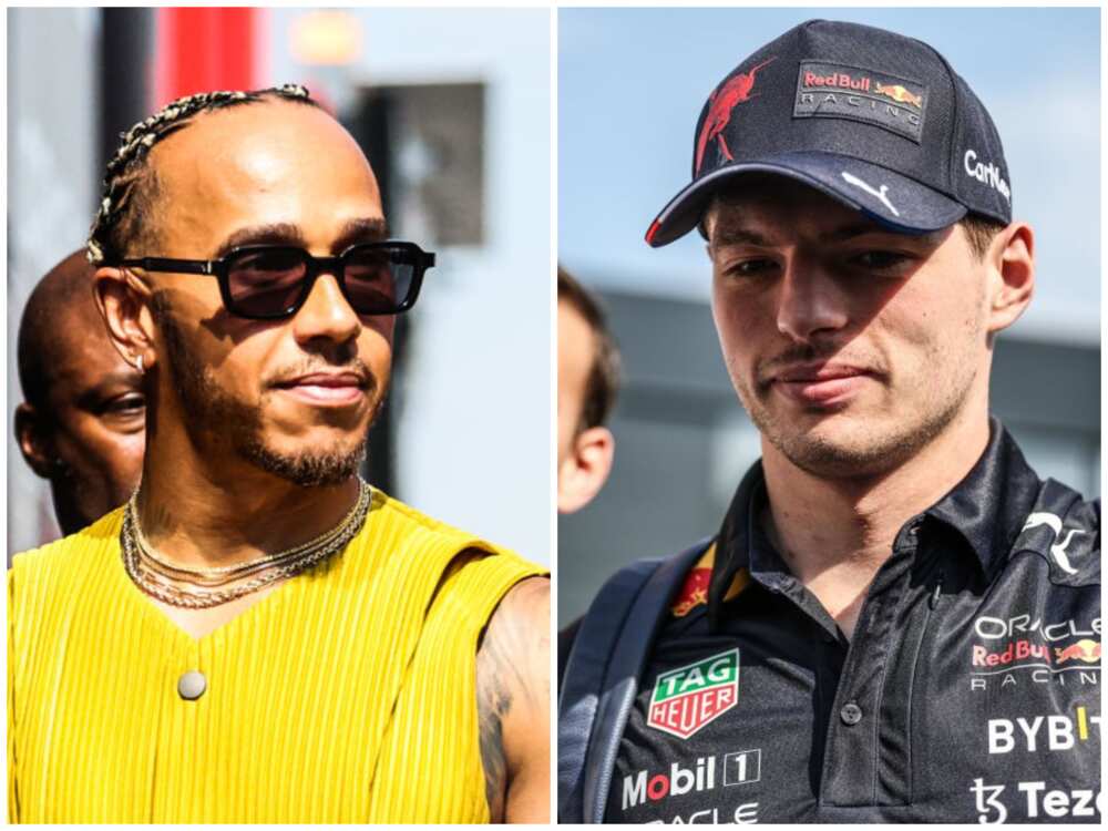 Hamilton et Verstappen