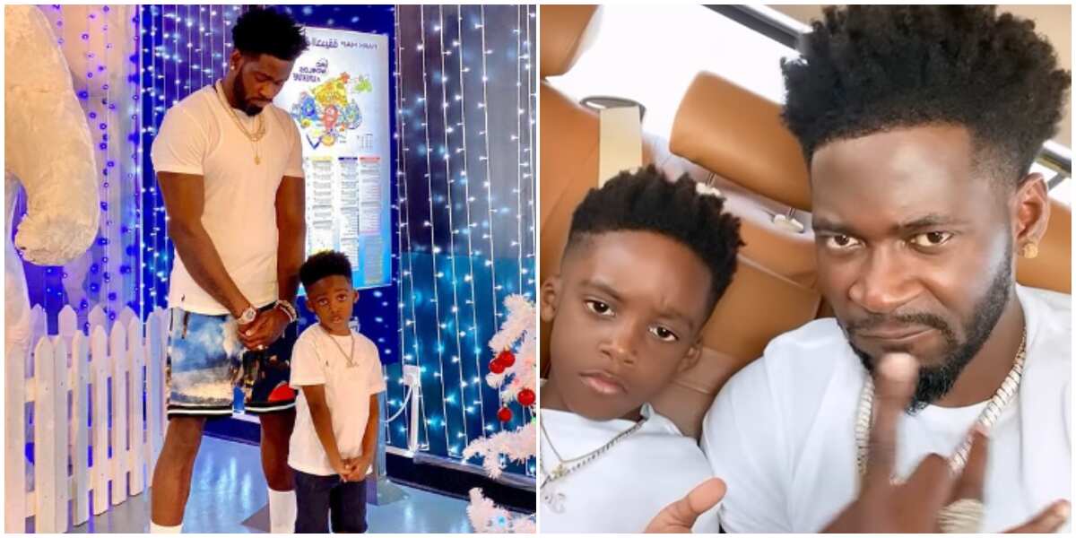 Singer Tiwa Savage's son Jamil clocks new age in style, see sweet video shared by dad Teebillz