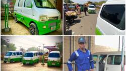 Good news from Maiduguri: Locally made electric buses start operation, photos of the cars excite Nigerians
