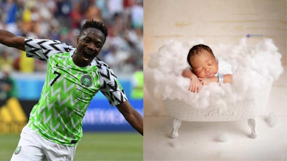 Ahmed Musa: Shahararren dan kwallon kafa na Najeriya ya rada wa dansa suna Isa Ahmed Musa