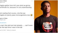 Nigerian graduate says he regrets reading microbiology in school, gives reason, social media reacts