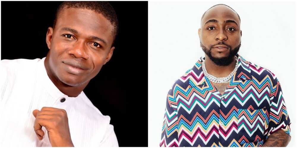 Davido and pastor Goodheart Val Aloysius