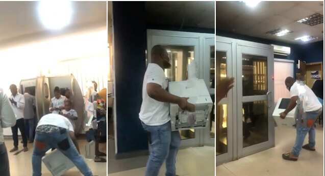 Nigerian man seizes printer in commercial bank