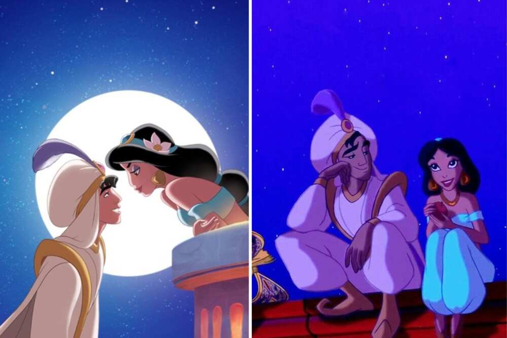 Disney cartoon couples