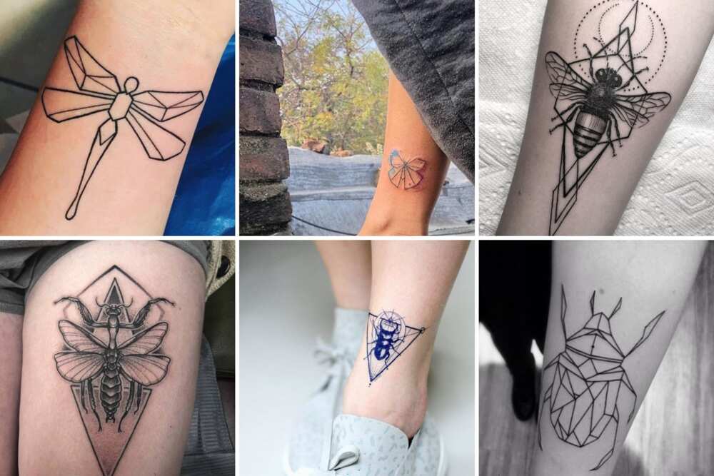 Geometric tattoos for woman