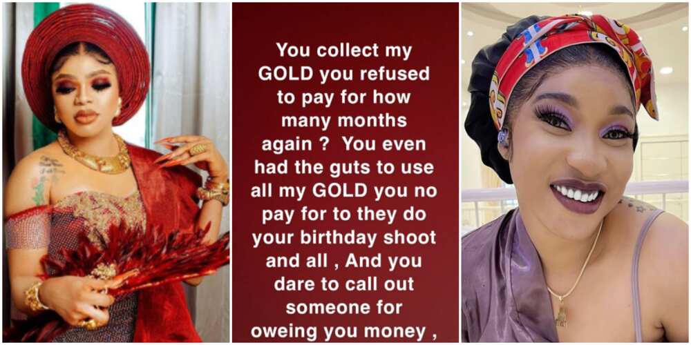 Jeweler slams Bobrisky Jeweler slams Bobrisky