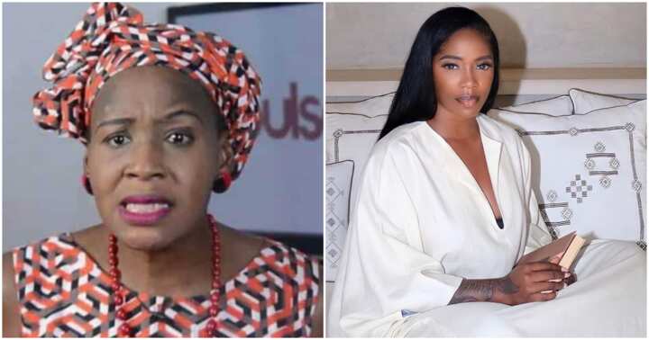 Kemi Olunloyo says Tiwa Savage is okay. Credit: @kemiolunloyo @tiwasavageSource: Instagram