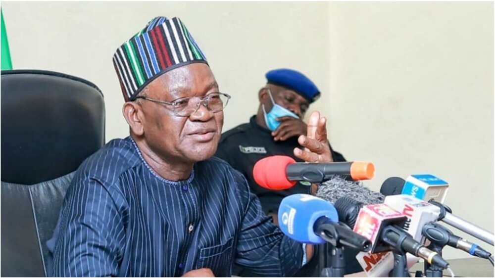 Benue Governor Ortom Sad Over Burnt Obasanjo’s Farm Benue Governor Ortom Sad Over Burnt Obasanjo’s Farm