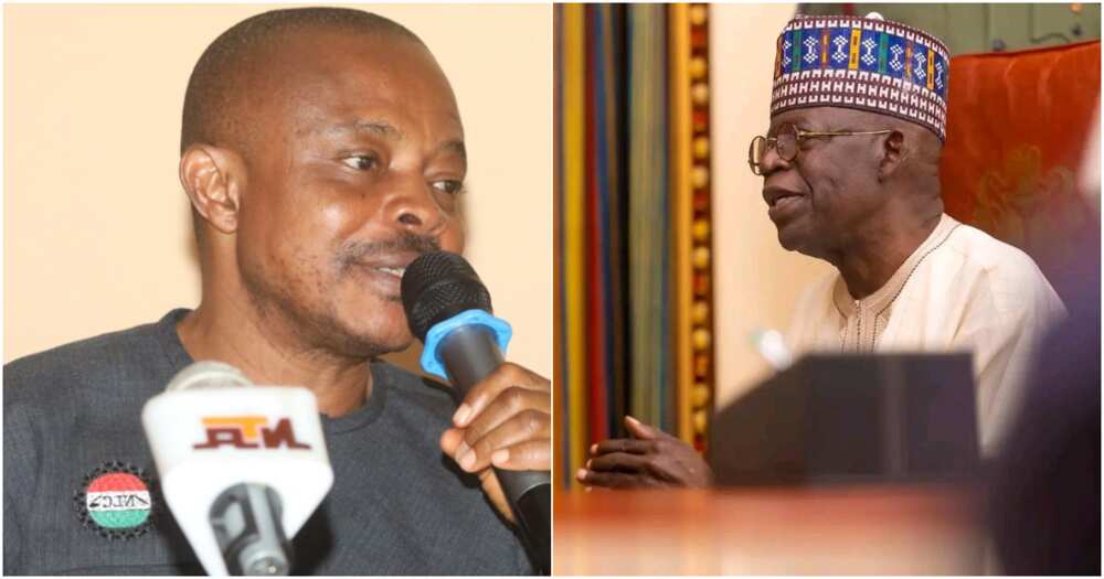 NLC president, Joe Ajaero, Bola Tinubu, APC, Labour leaders, NNPCL, fuel subsidy removal NLC president, Joe Ajaero, Bola Tinubu, APC, Labour leaders, NNPCL, fuel subsidy removal