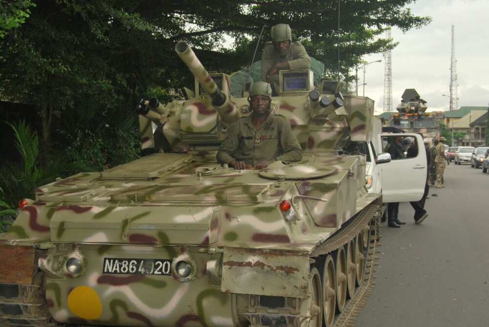 Nigerian Army says electrical fault caused explosion of armoured vehicle in Yobe