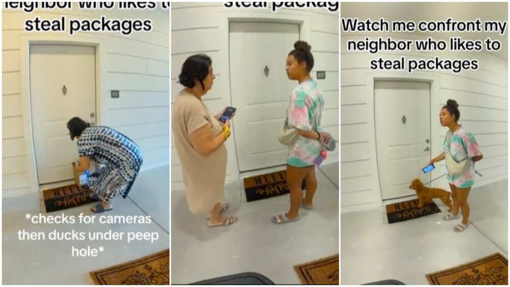 CCTV for home use/lady caught her neighbour.
