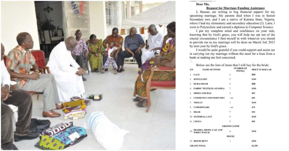 Katsina, wedding list, March 2023, Nigerian man begs for help