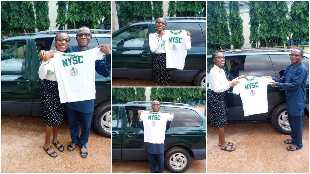 People admired the NYSC shirt on Facebook.