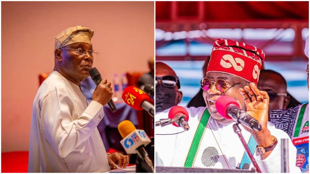 Bola Tinubu, Atiku Abubakar, APC, PDP, 2023 presidential election