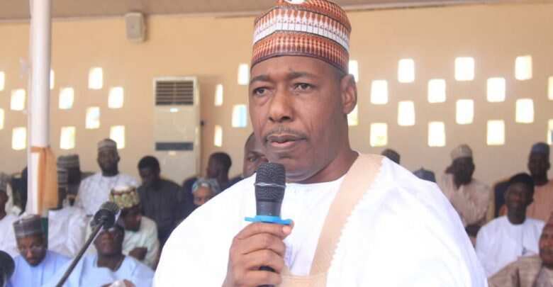 Zulum sends delegation to Chibok, releases 500 bags of rice, N5.6m to parents of 112 missing girls