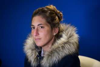 Emiliano Sala's sister Romina. Emiliano Sala's sister Romina.
