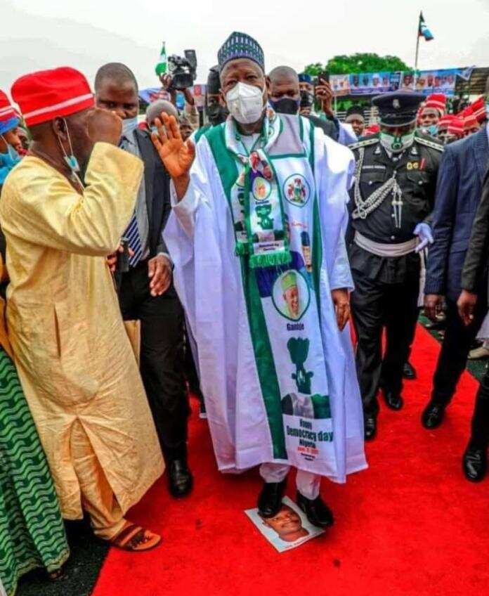 Stepping On Kwankwaso’s Poster Not Intentional – Ganduje