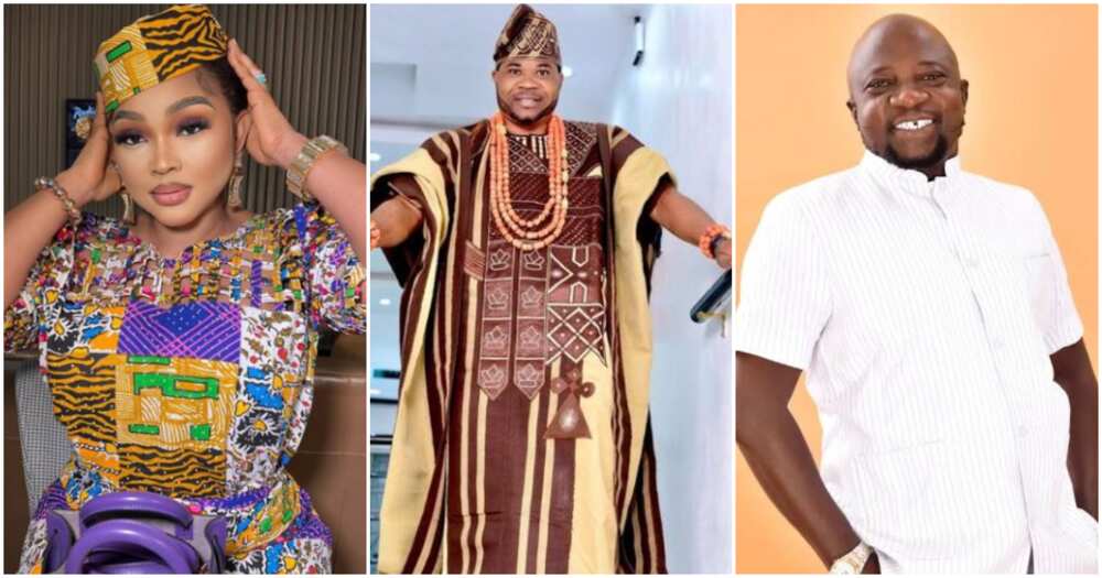 Nollywood's Mercy Aigbe, late Murphy Afolabi and Sanyeri