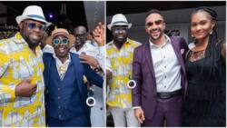 Yvonne Nelson, Majid Michel, other top stars storm Ghanaian billionaire Despite's birthday dinner