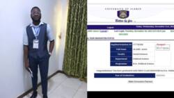 Young man breaks 40-Year-old record as he graduates with a first-class, shares result online