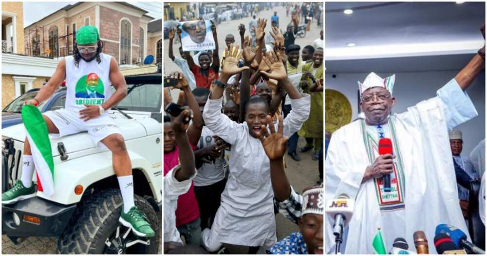 Photos of Paul P-Square, Tinubu and Northerners