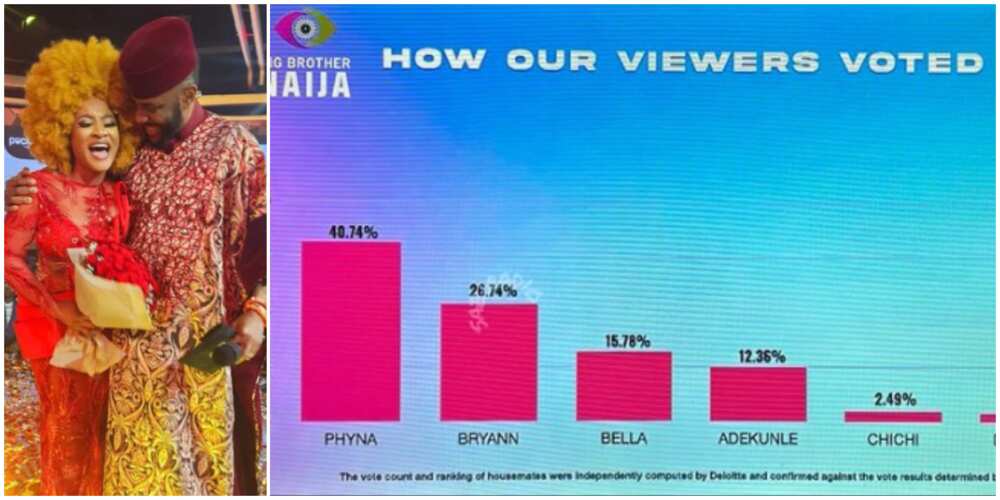 How BBNaija viwers voted.