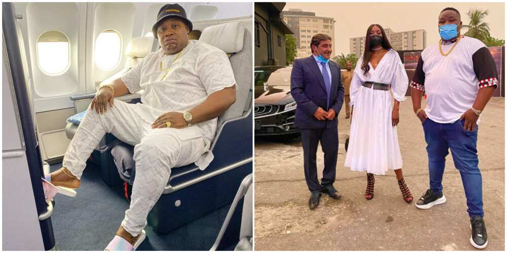 Celebrity barman Cubana Chiefpriest spotted with supermodel Naomi Campbell