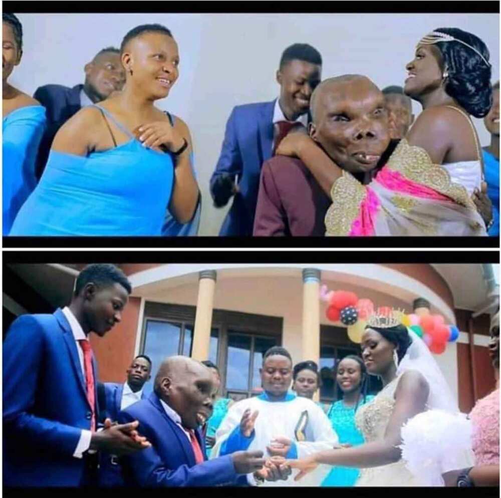 Godfrey Baguma: Ugandan who won "Ugliest man" contest marries 3rd wife Godfrey Baguma: Ugandan who won "Ugliest man" contest marries 3rd wife