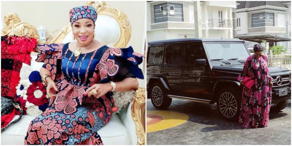 Nollywood actress Lizzy Anjorin joins the G-Wagon gang (photo)