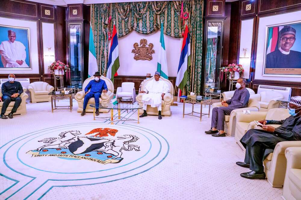 Jonathan ya yi wa Buhari bayanin halin da ake ciki a siyasar Gambia